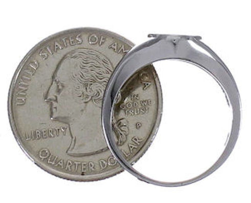 Genuine Sterling Silver And Opal Ring Size 7-3/4 WX38604